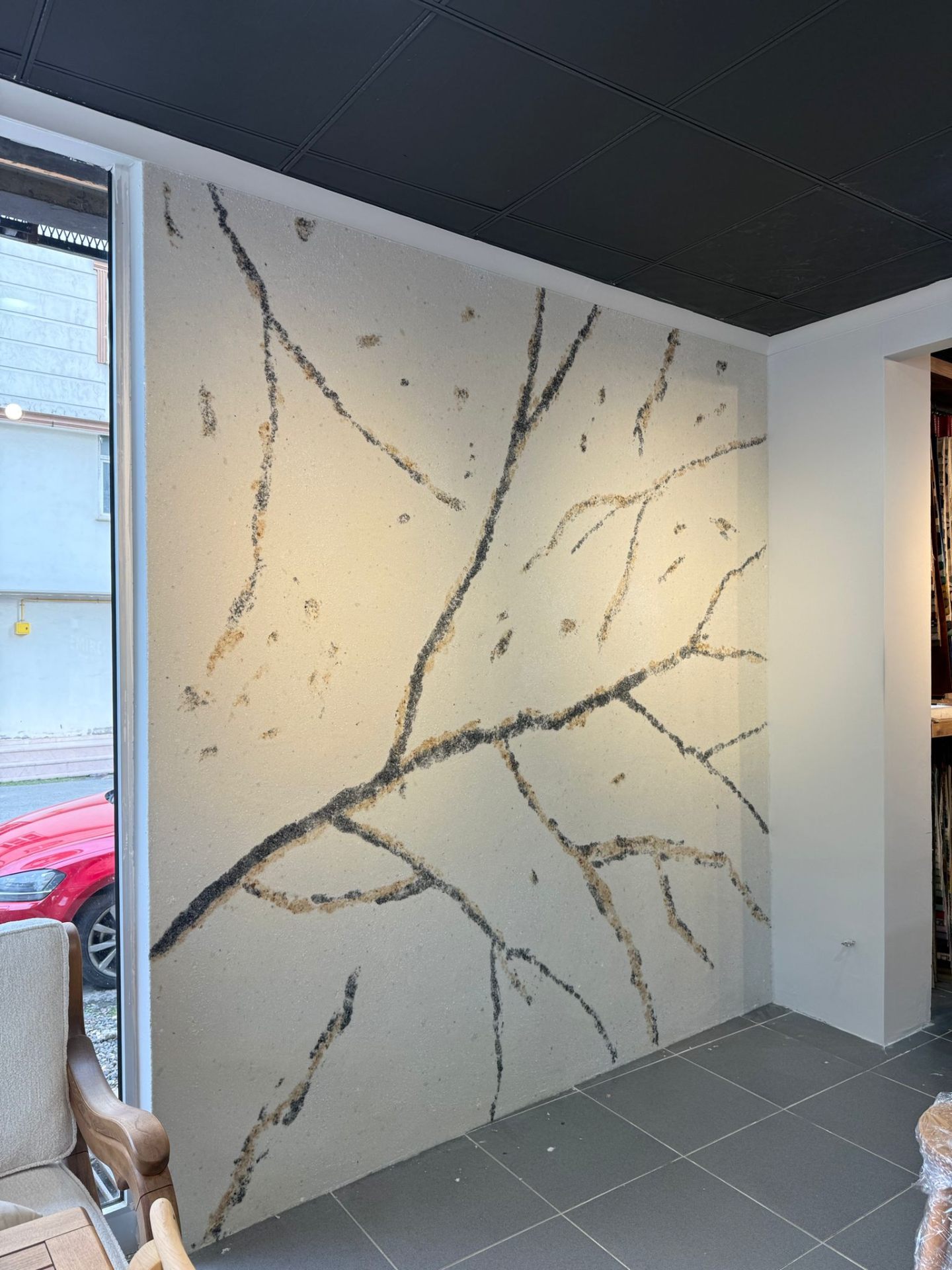 Mermer Showroom Duvarı
